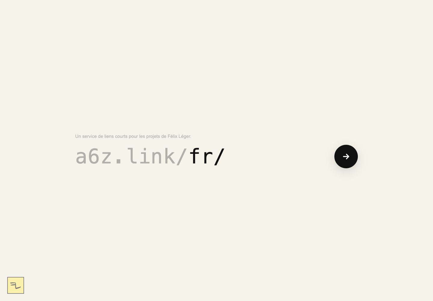 French home page using the custom redirect shell