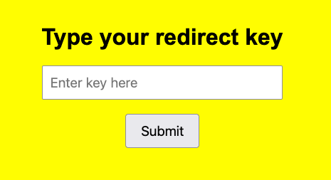 Redirect app